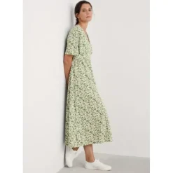 Chateaux Half Sleeve Maxi Dress