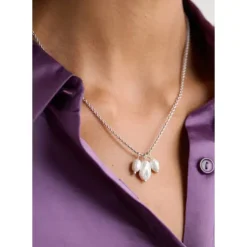 Corsage Pearl Pendant
