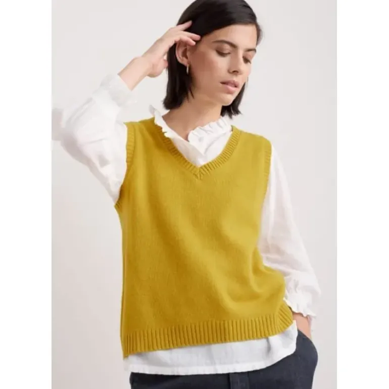 East View V-Neck Knitted Vest