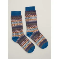 Fair Isle Bloomin Good Socks