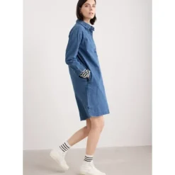 Guidebook Denim Shirt Dress