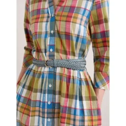 Intertwined Woven Leather Belt
