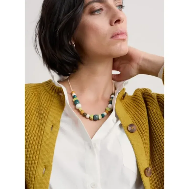 Kres Ceramic Bead Necklace