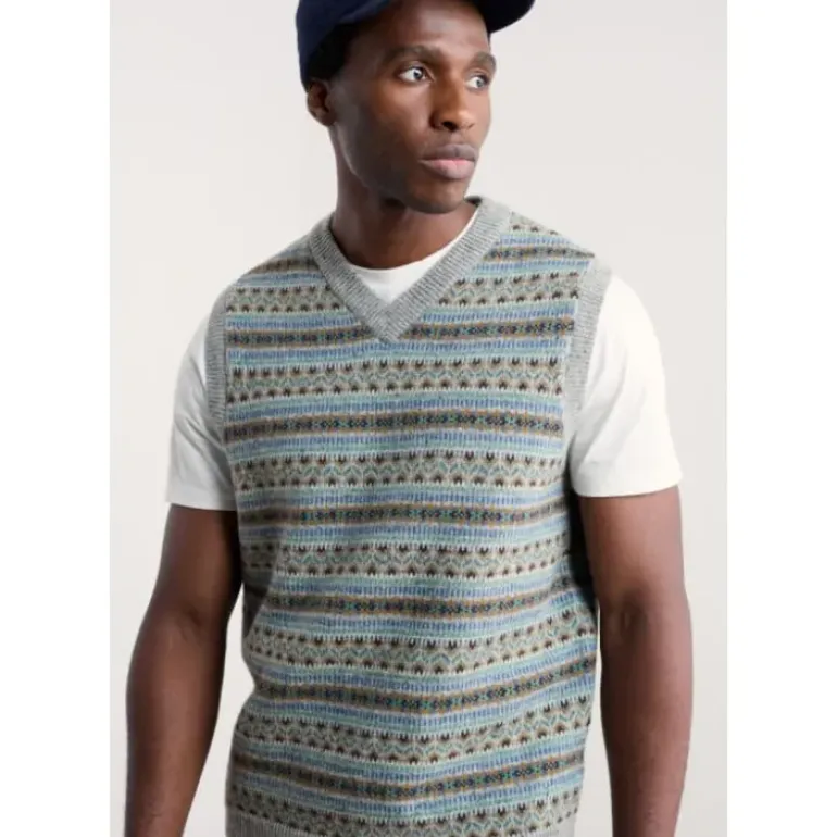 Men's Fair Isle Walt Vest
