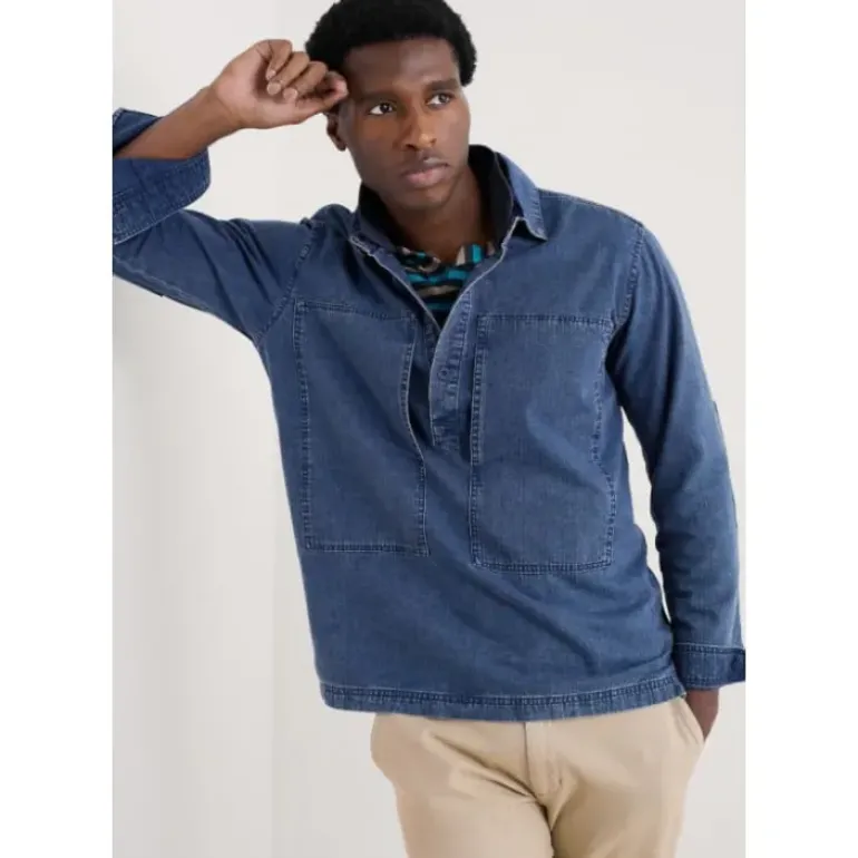 Men's Hawser Denim Overshirt