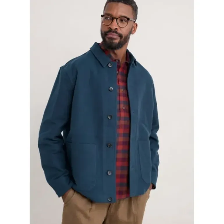 Men's Ivo Brushed Cotton Worker Jacket