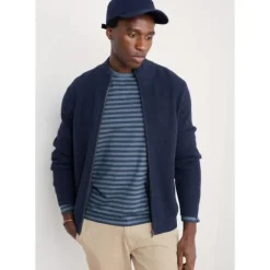Men's Mainmast Cardigan Made With Lambswool
