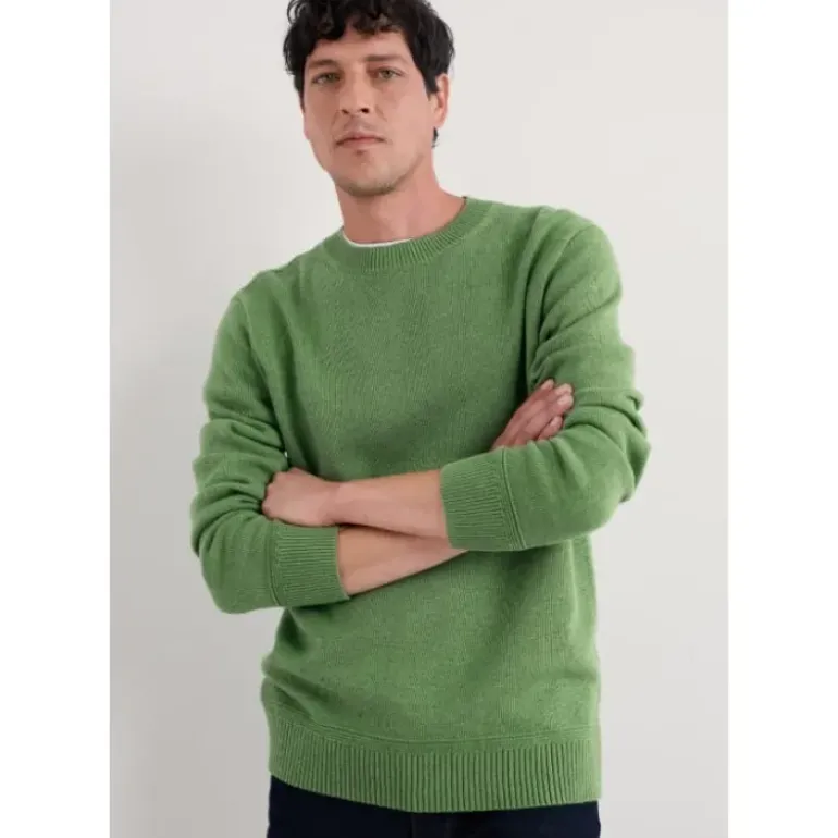 Men's Moorstone Knitted Organic Cotton Jumper