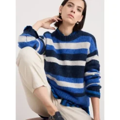 Painter Striped Jumper Contains Mohair