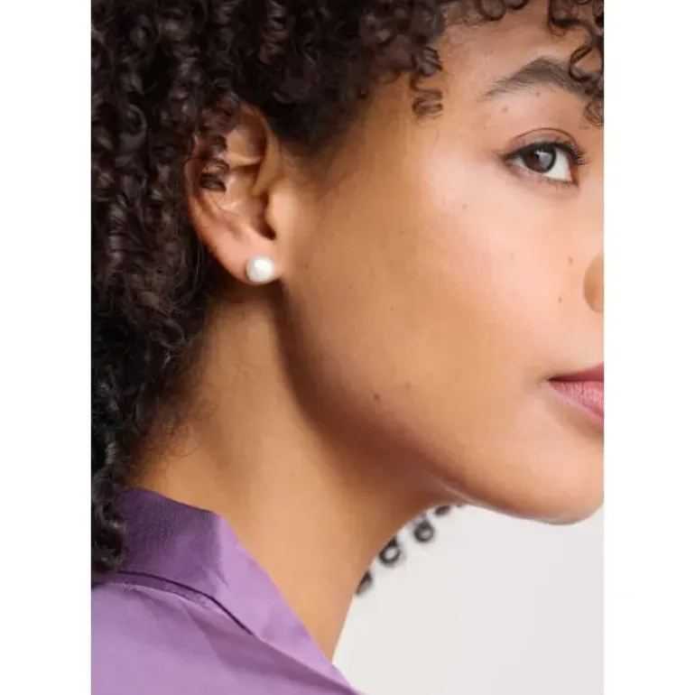 Pearl Stud Earrings