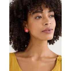 Pilosella Flower Stud Earrings