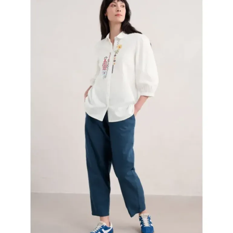 Vow Cave Tapered Trousers in GOTS-Certified Organic Cotton